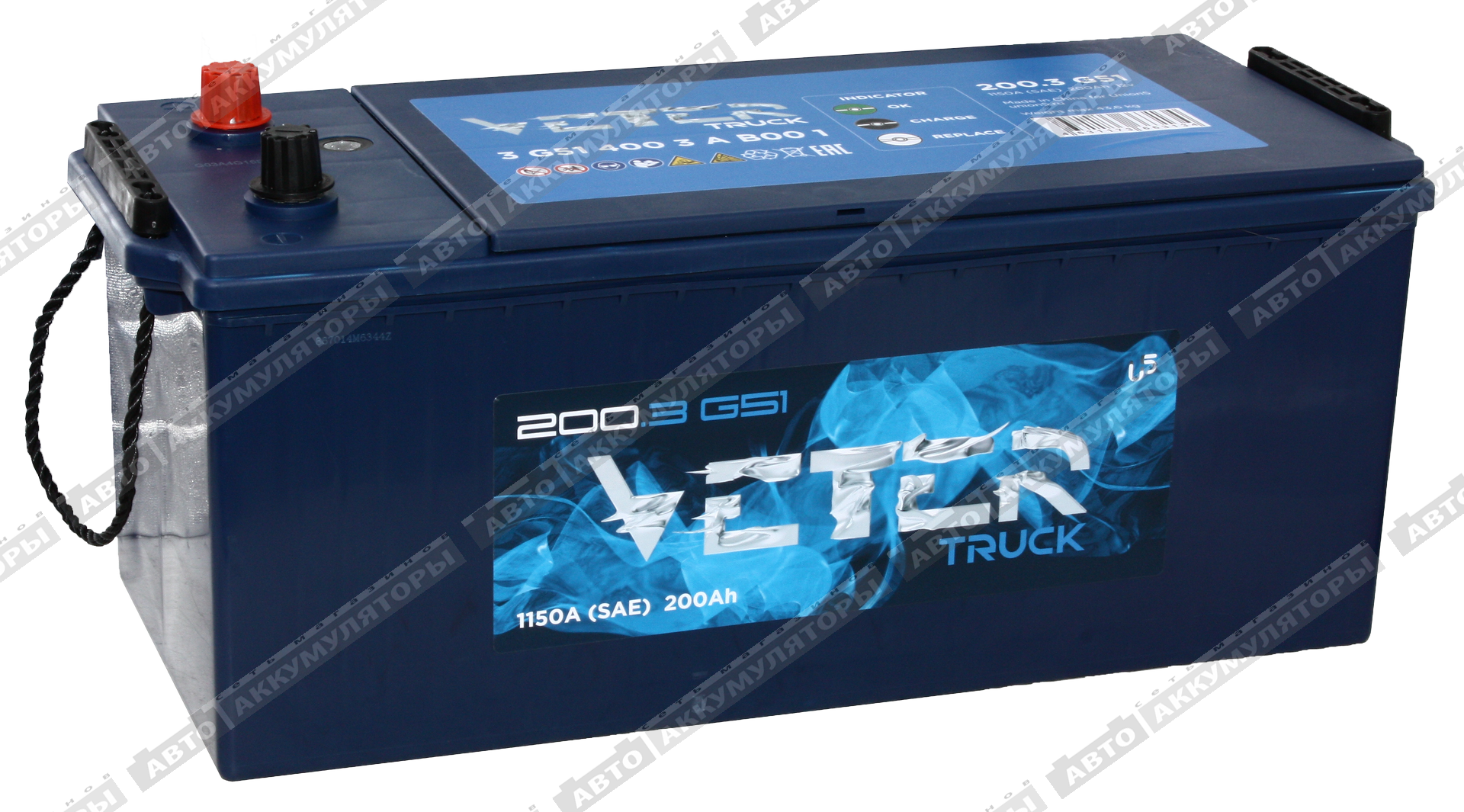 Veter NEW TRUCK 6СТ-200.3 (G51)