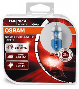 Автолапма H4 12V-60/55W NIGHT BREAKER LASER Duo-Box (2шт) - фото 