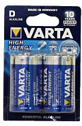 Элемент питания Varta High Energy LR20/373 блистер 2 шт