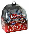 Автолампы 12В KOITO H4 60/55W White, комплект 2 шт.