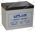 Аккумулятор UPLUS US 12-75 для систем видеонаблюдения