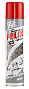 FELIX Полироль пластика аэрозоль, 400мл Клубника