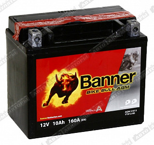 Мотоаккумулятор Bike Bull AGM YTX12-BS (51012)										 - фото Мотоаккумулятор Bike Bull AGM YTX12-BS (51012)										 - фото