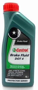 Тормозная жидкость Break Fluid DOT 4 1л - фото